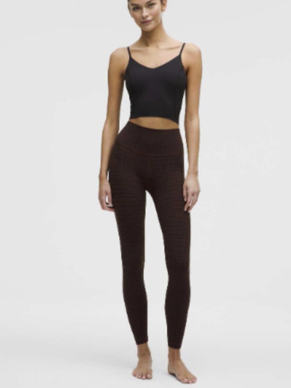Lululemon Align High-Rise Pant 28" Glow Grid Lava Cake Multi - Picture 2 of 5